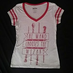 Harry Potter Juniors XL Tee The Wand Chooses